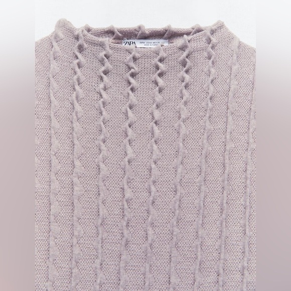 Zara Ribbed Textured Soft Stretch Knit Sleeveless Midi Dress - Picture 10 of 15